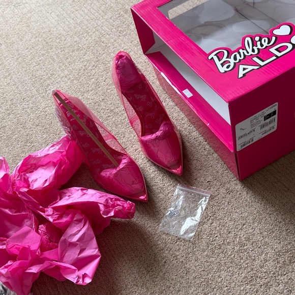 Also x Barbie High-Heel Shoes, 8.5, Barbie Pink - Picture 11 of 11